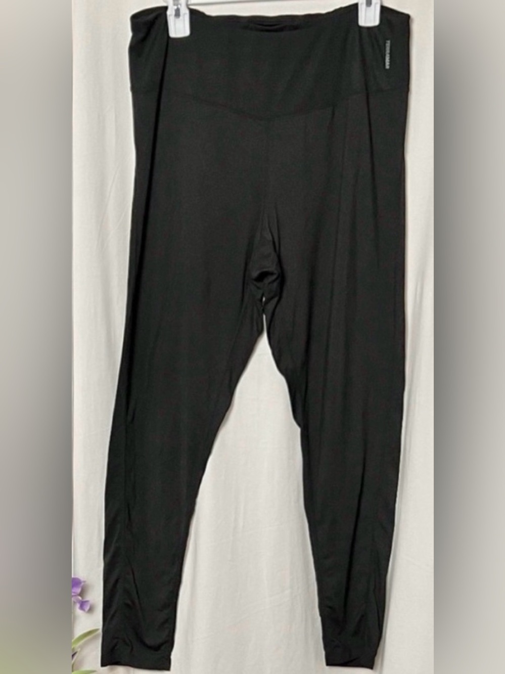 Terramar Women's Black Climasense 2.0 Cloud Nine Baselayer Leggings Size 2X - Picture 2 of 8